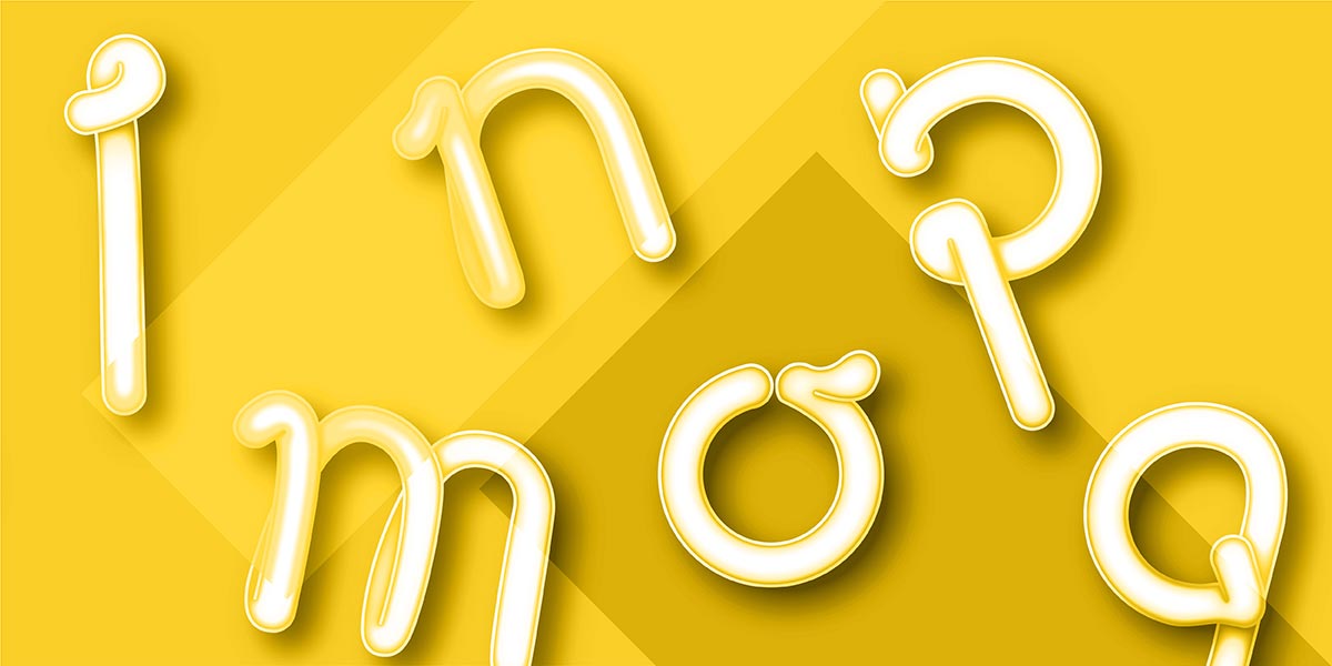 uni-formed type sample
