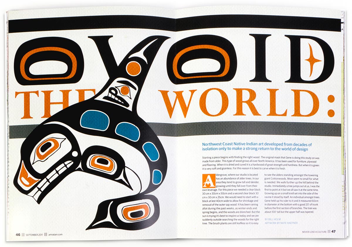 title spread