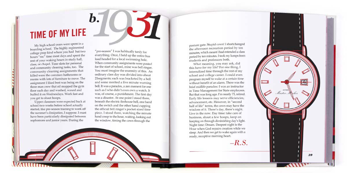 time essay page