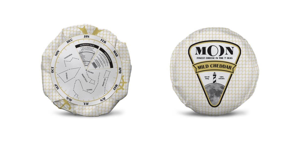 wheel of cheese packaging