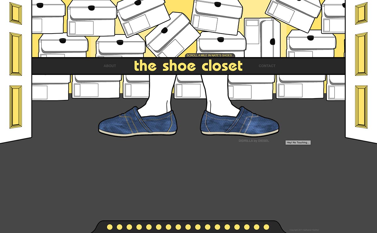 color fill on shoes