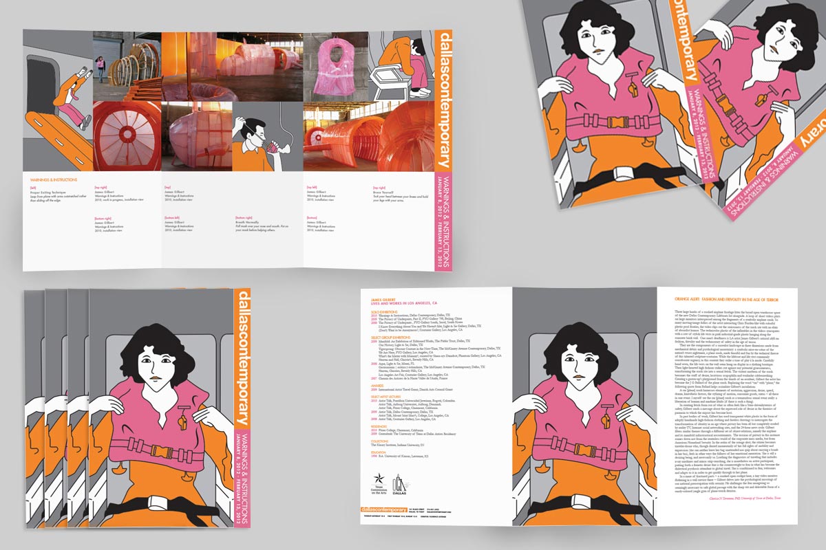 event brochure