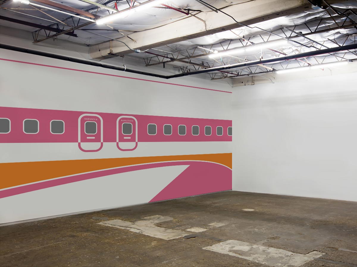 exhibition mural