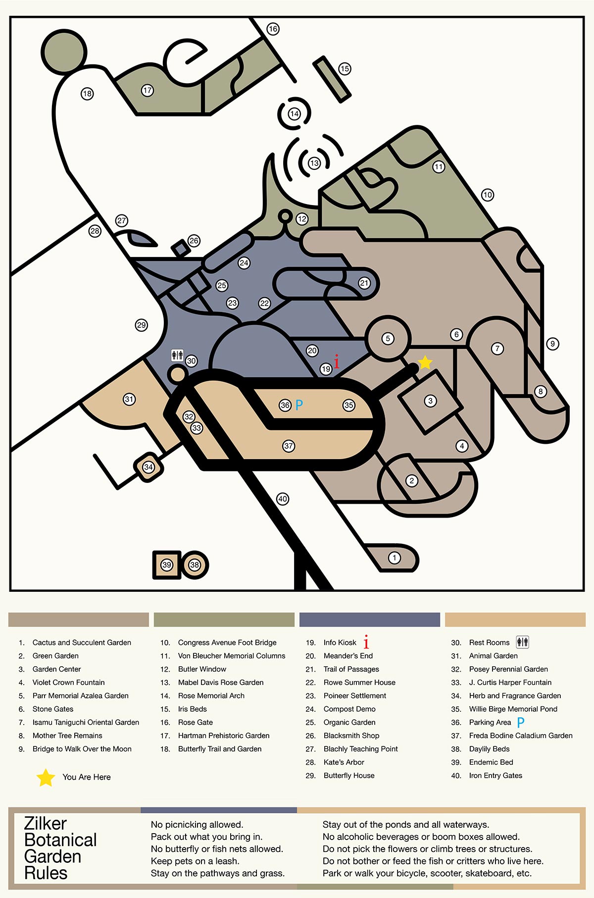 botanical garden map