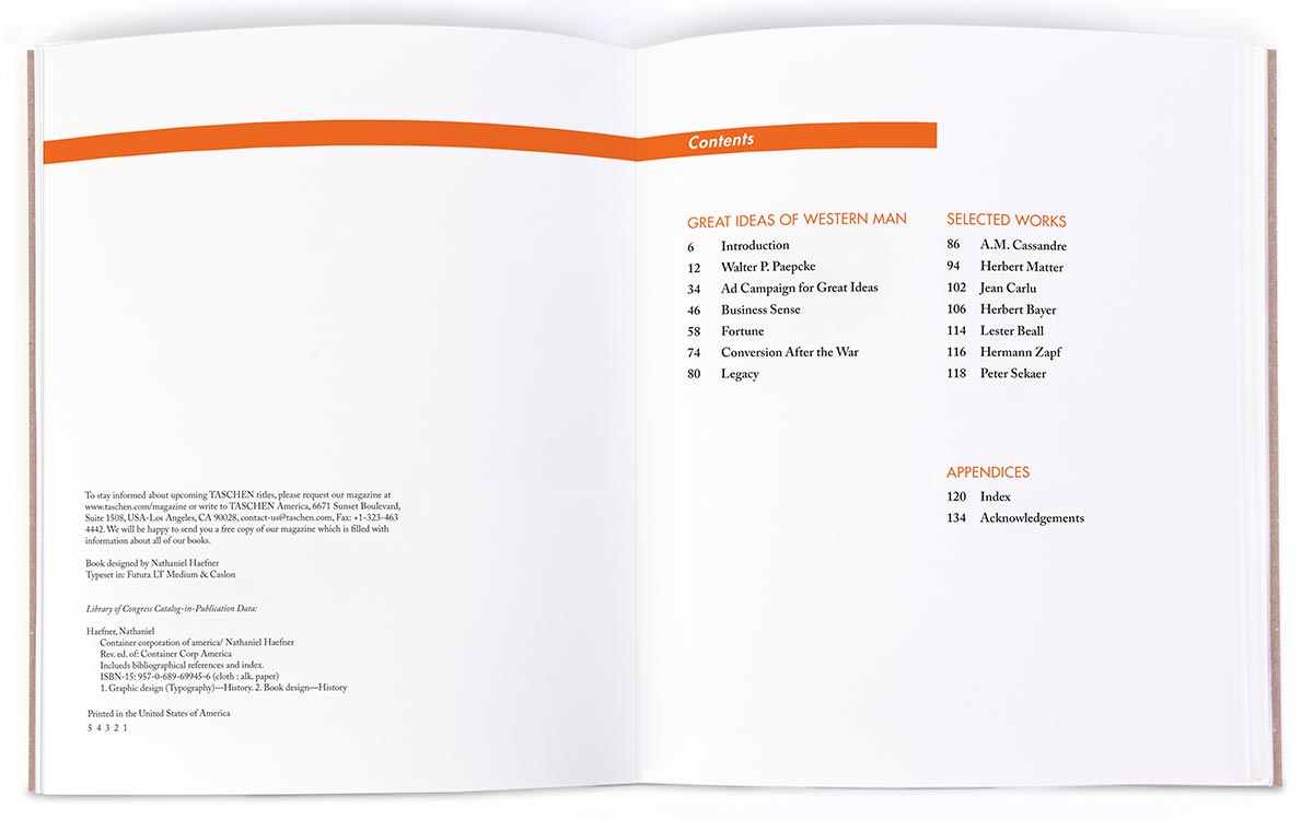 contents page