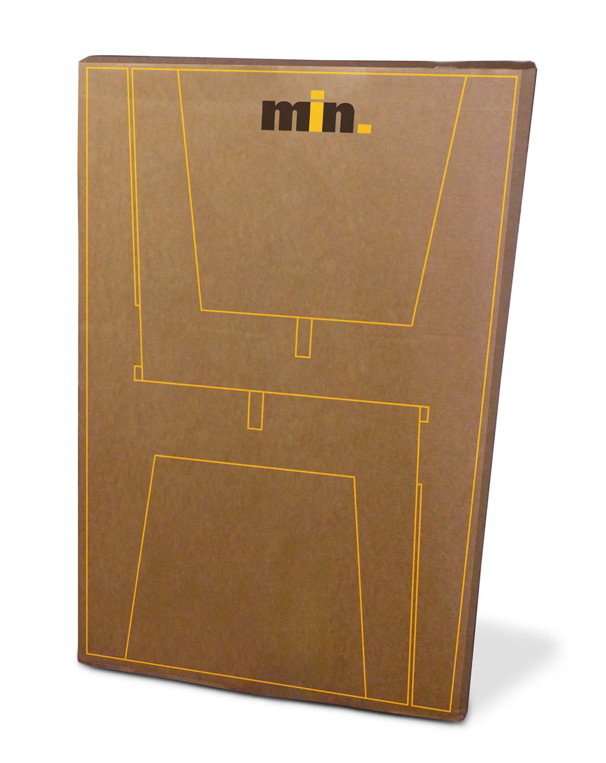 front of the packagin