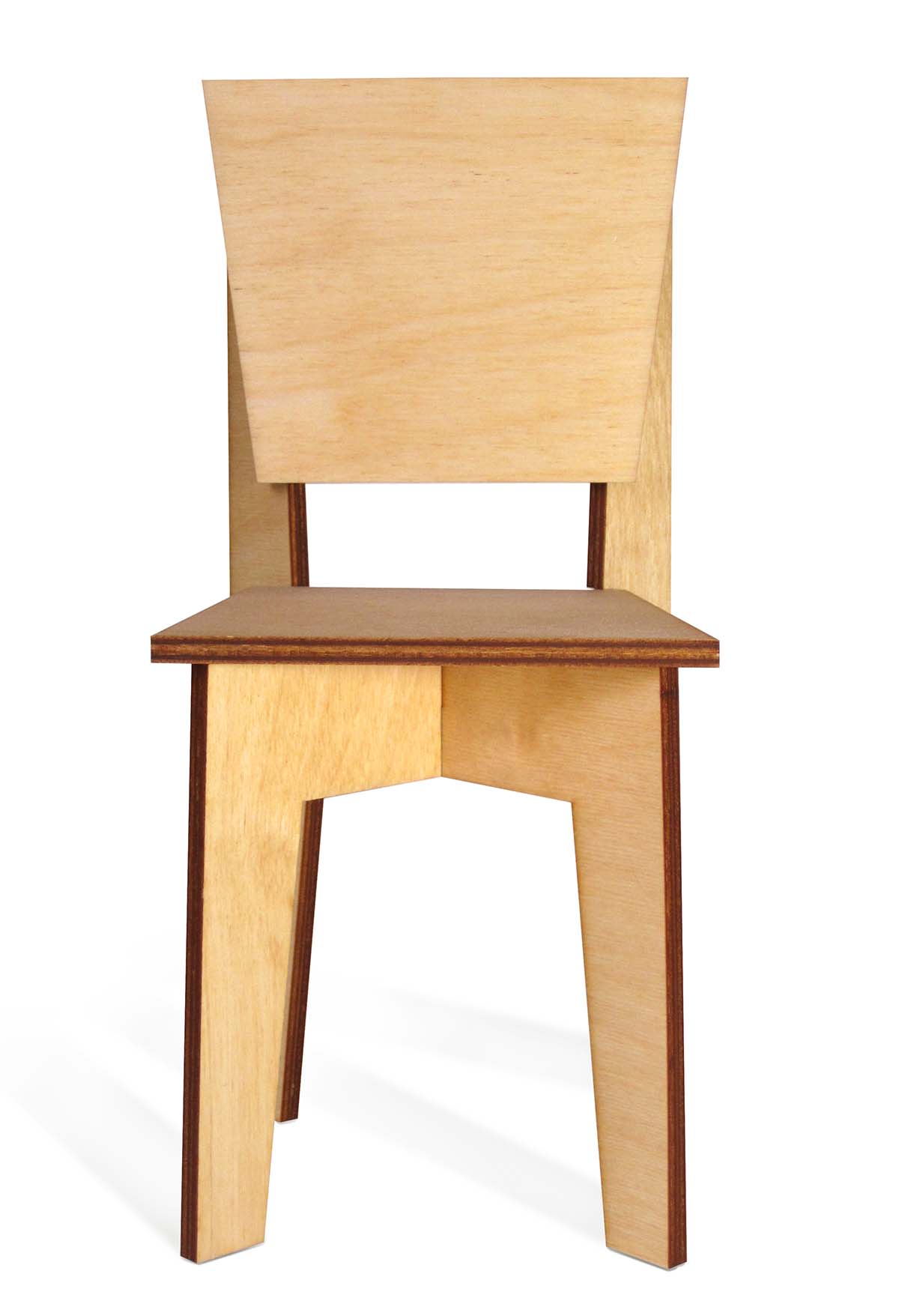 min chair front view