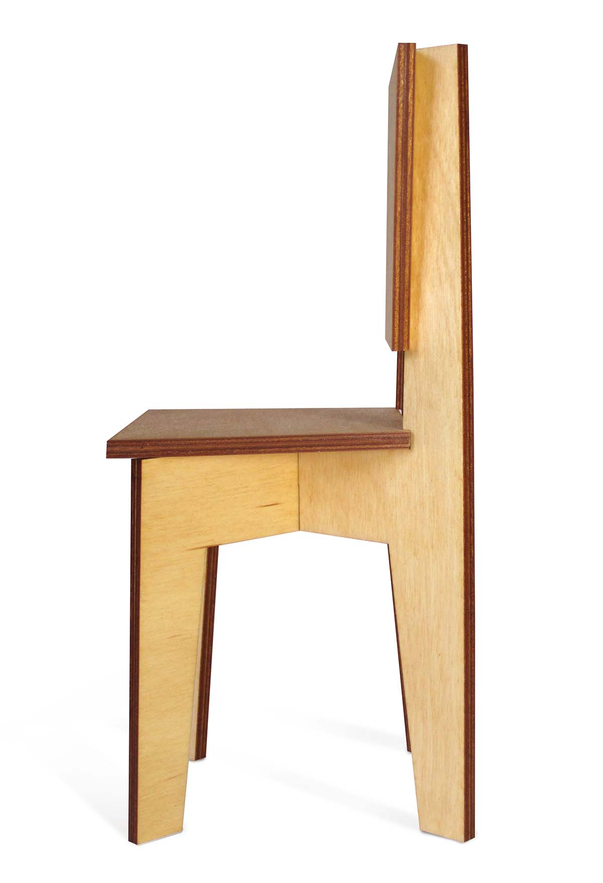 min chair side view