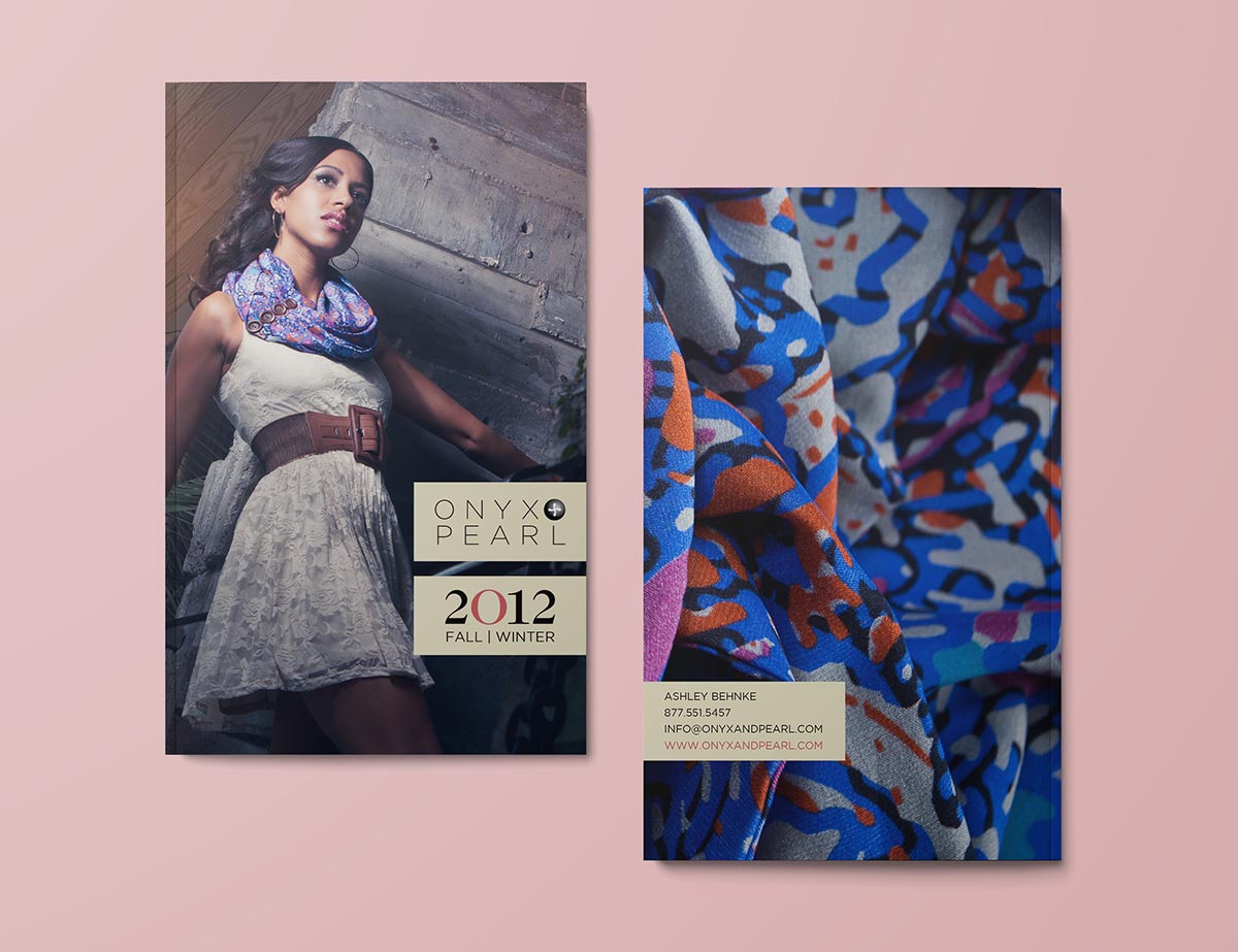 outer cover of the lookbook