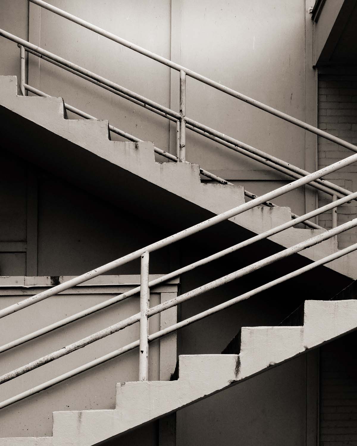 alley exit stairs