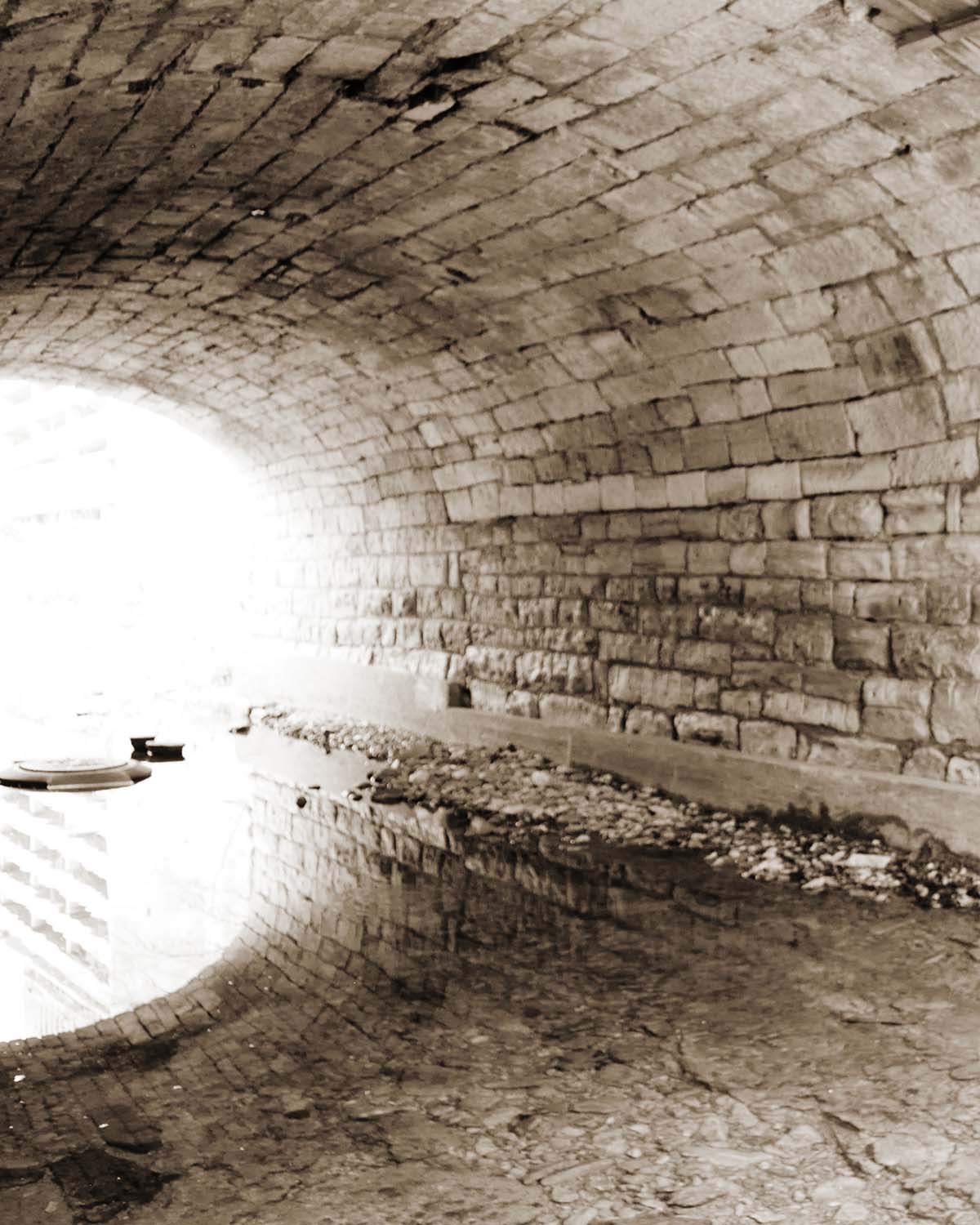 brick tunnel