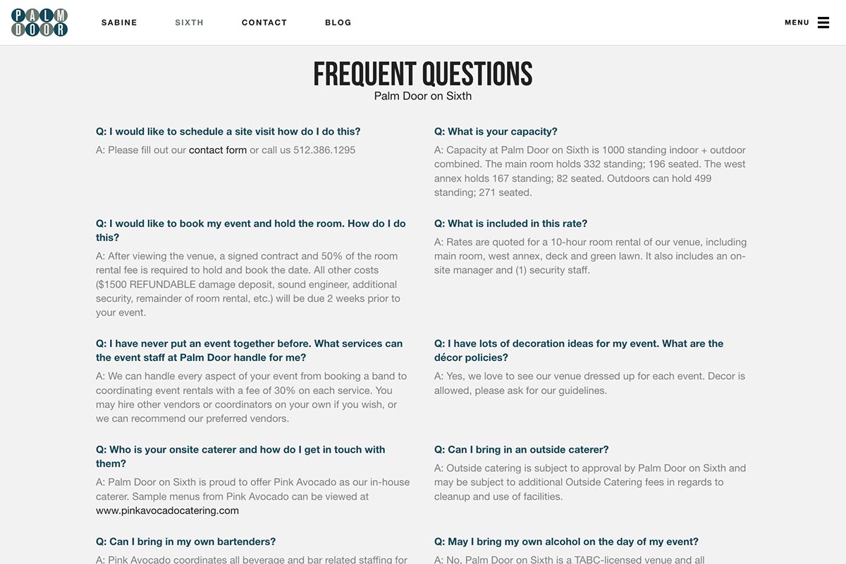 sixth faq
