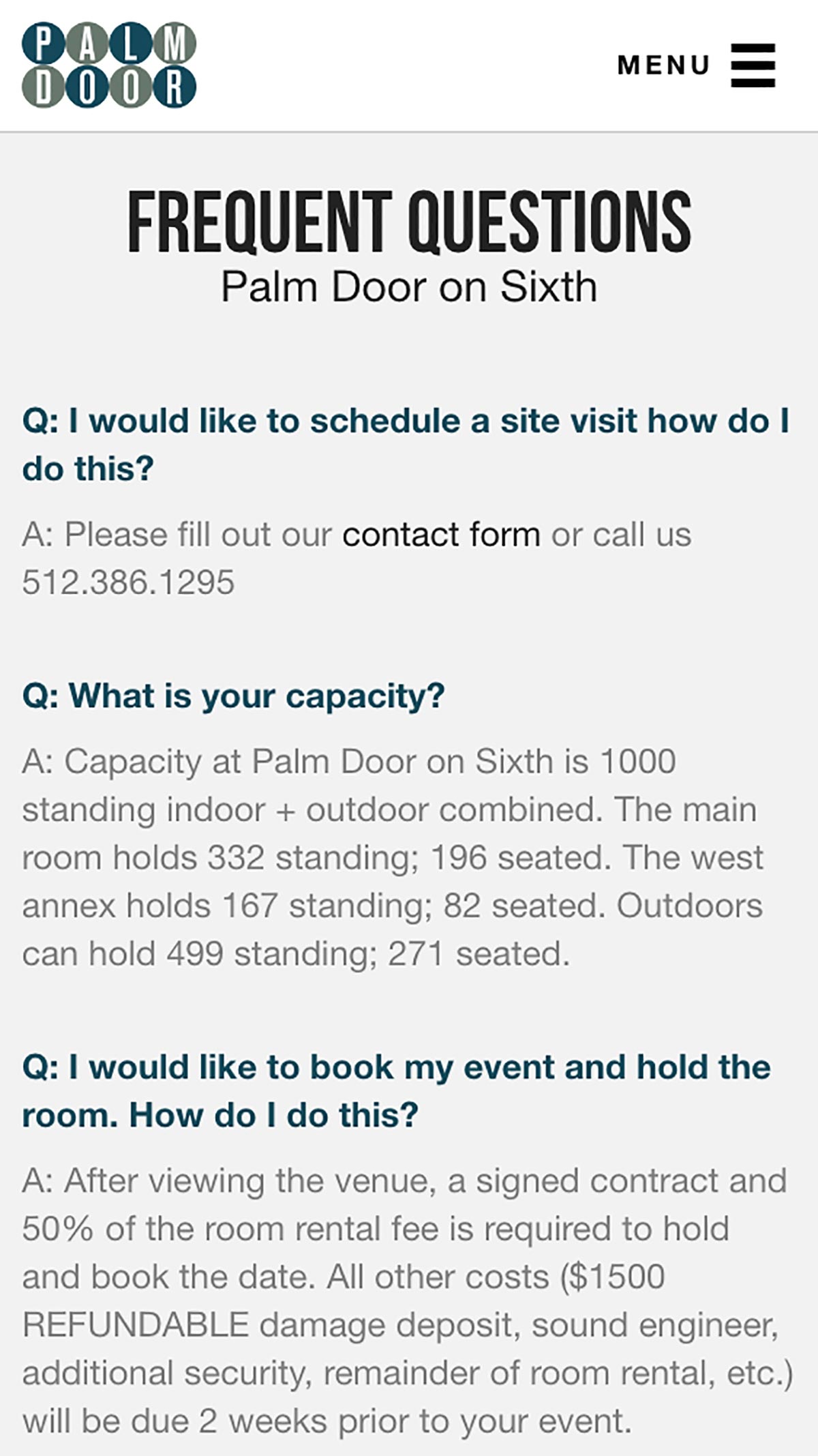 sixth faq