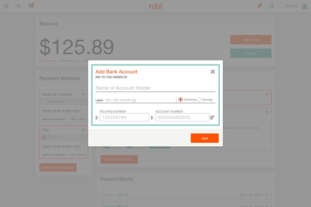 add bank