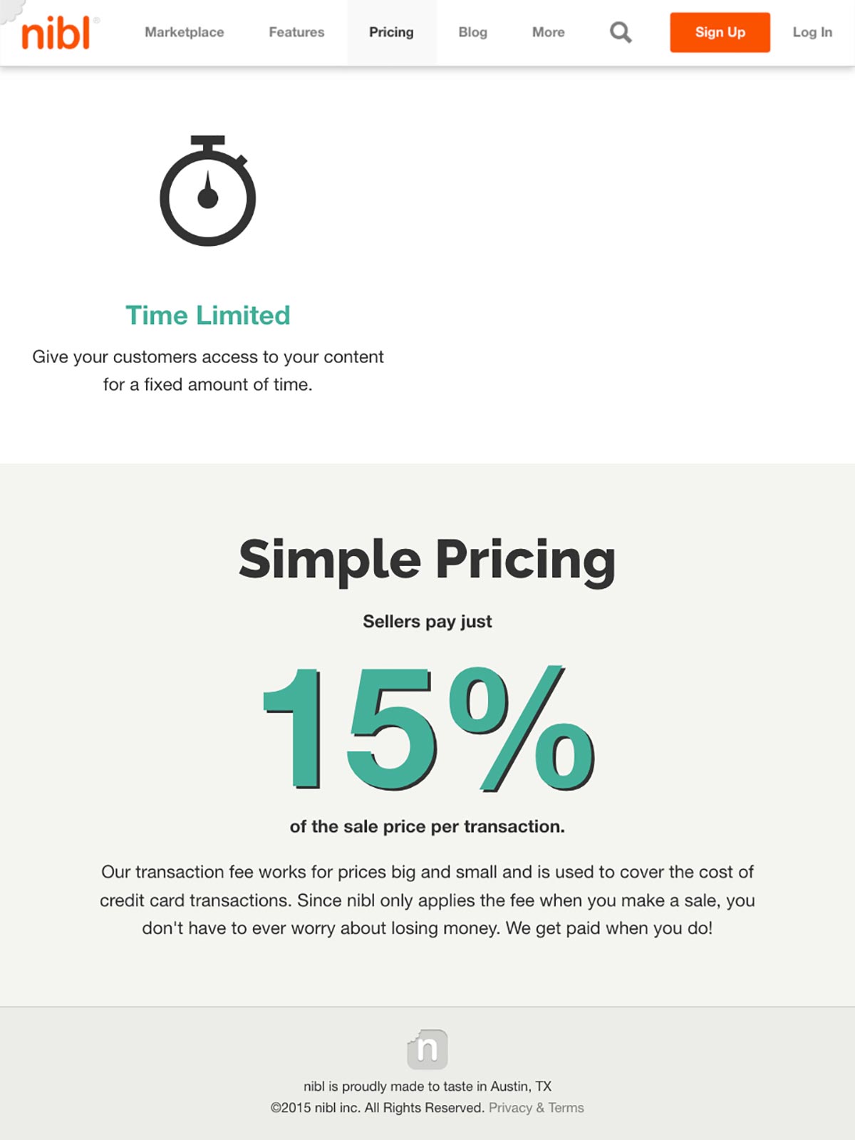 pricing