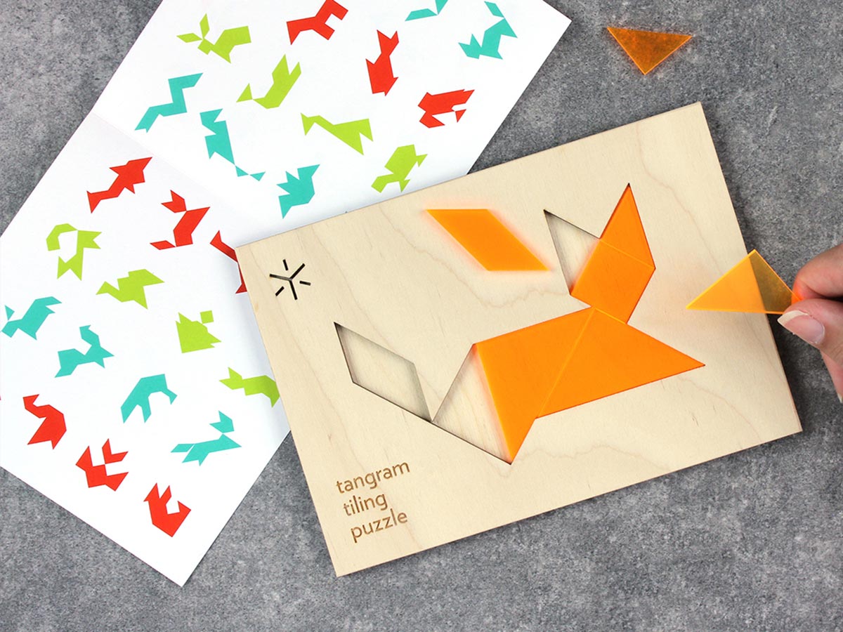 Tangram Tiling Puzzles
