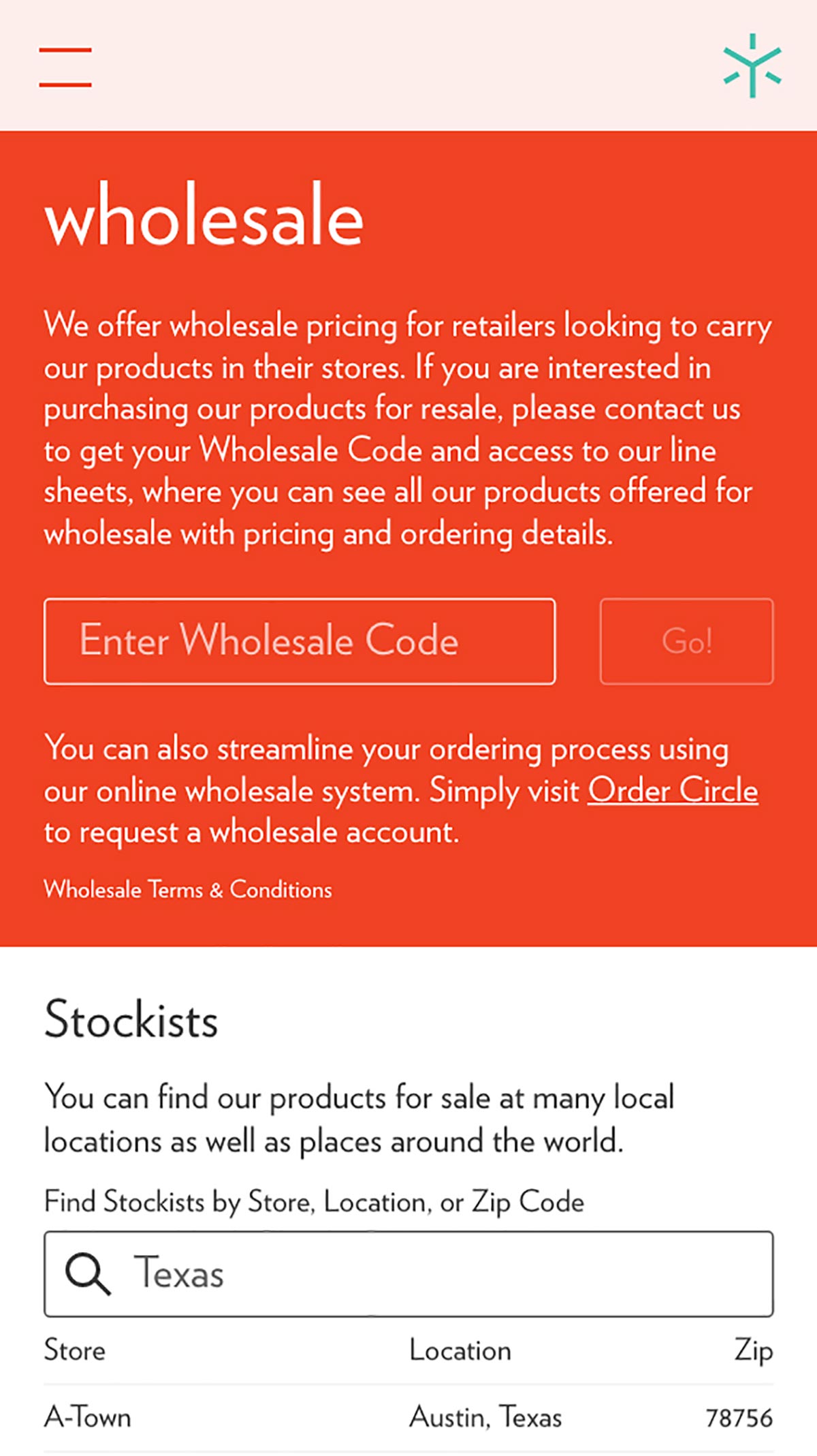 wholesale