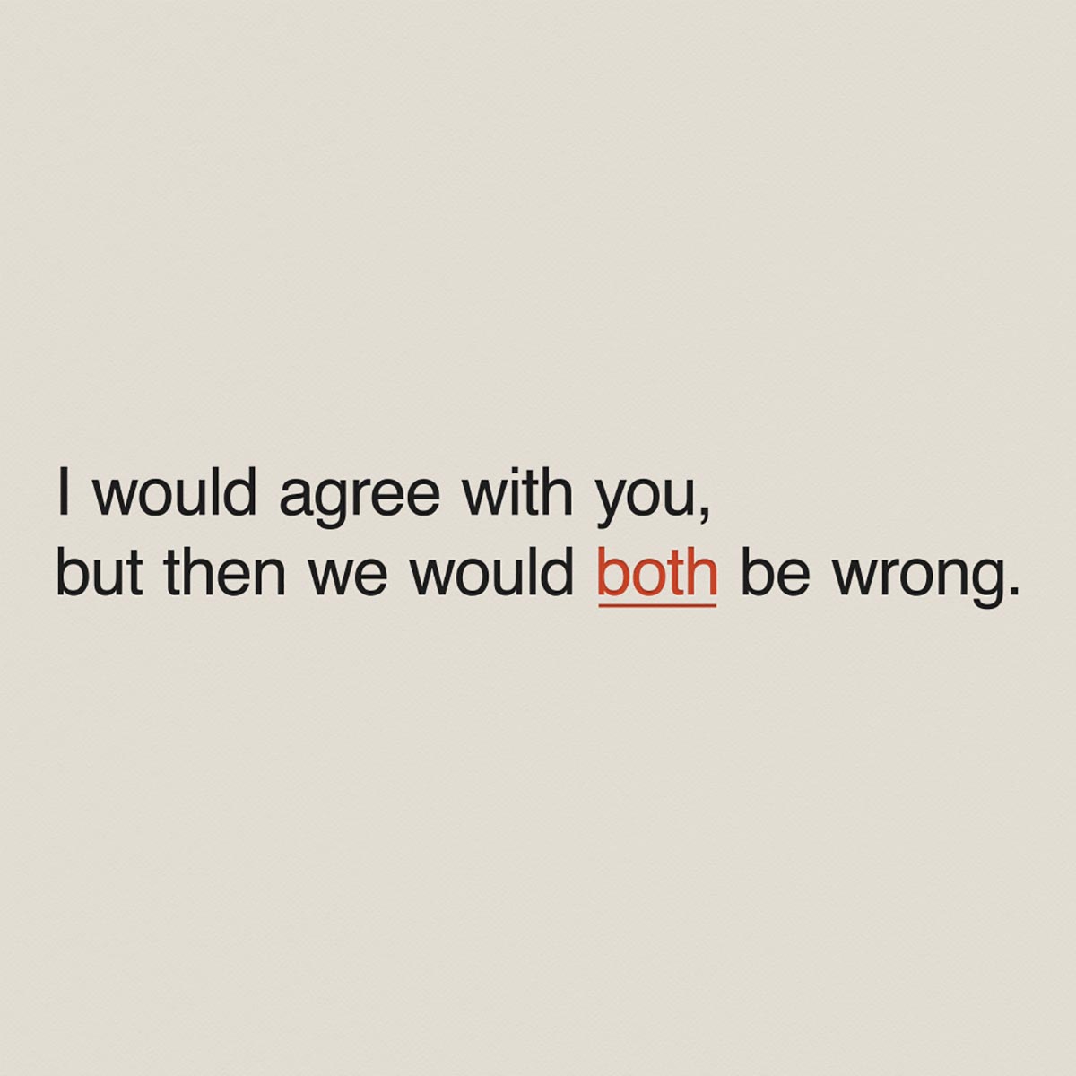 agree