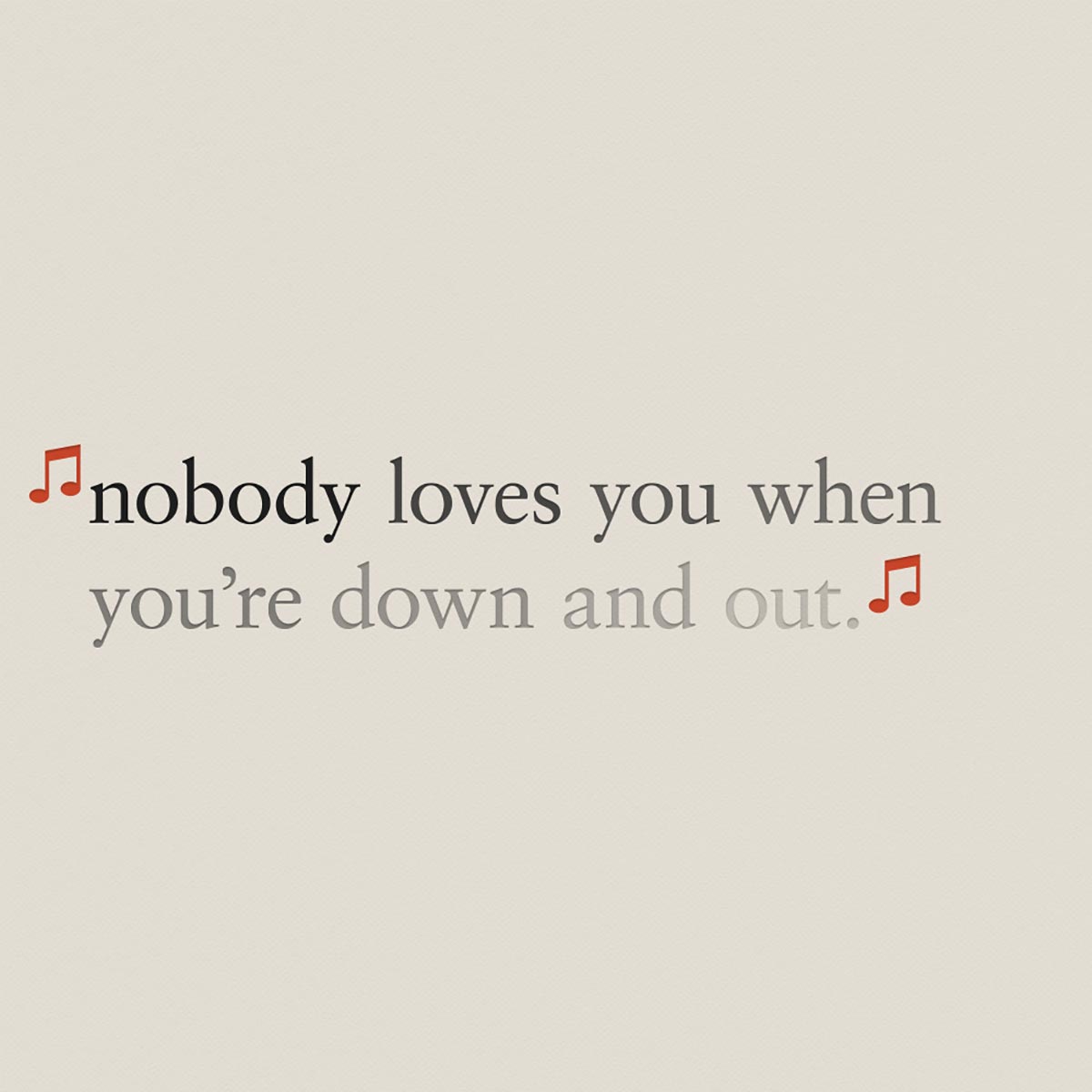 nobody