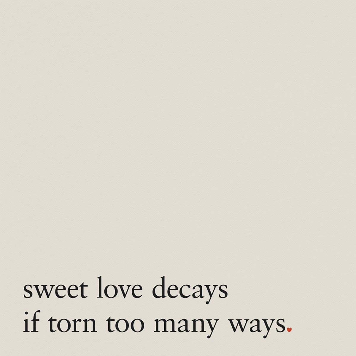 lovedecays