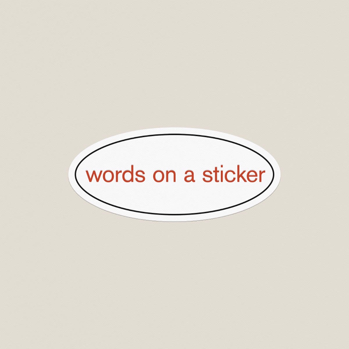sticker