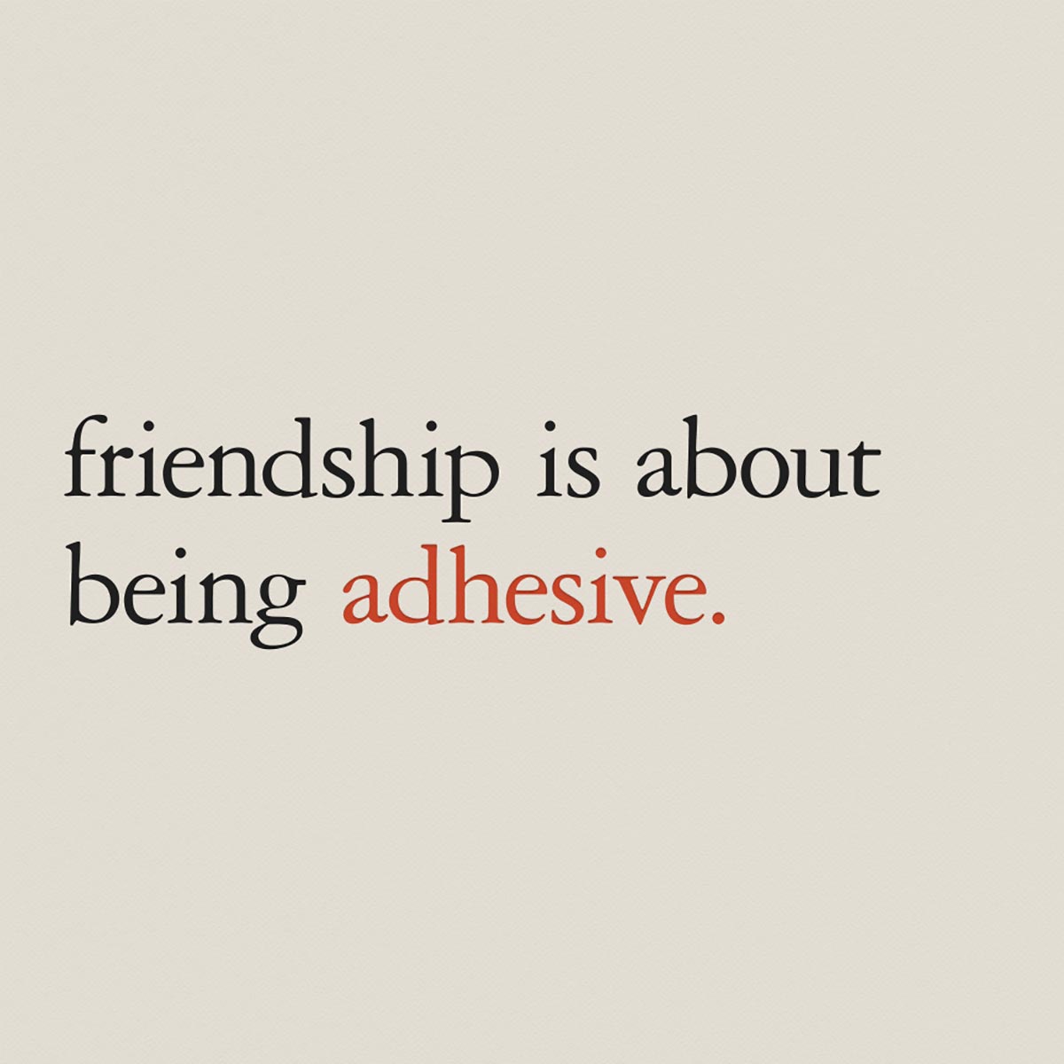 adhesive