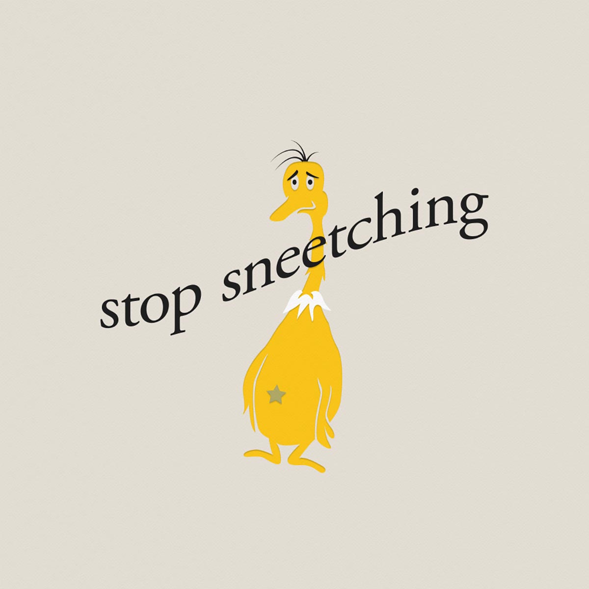 stopsneetching