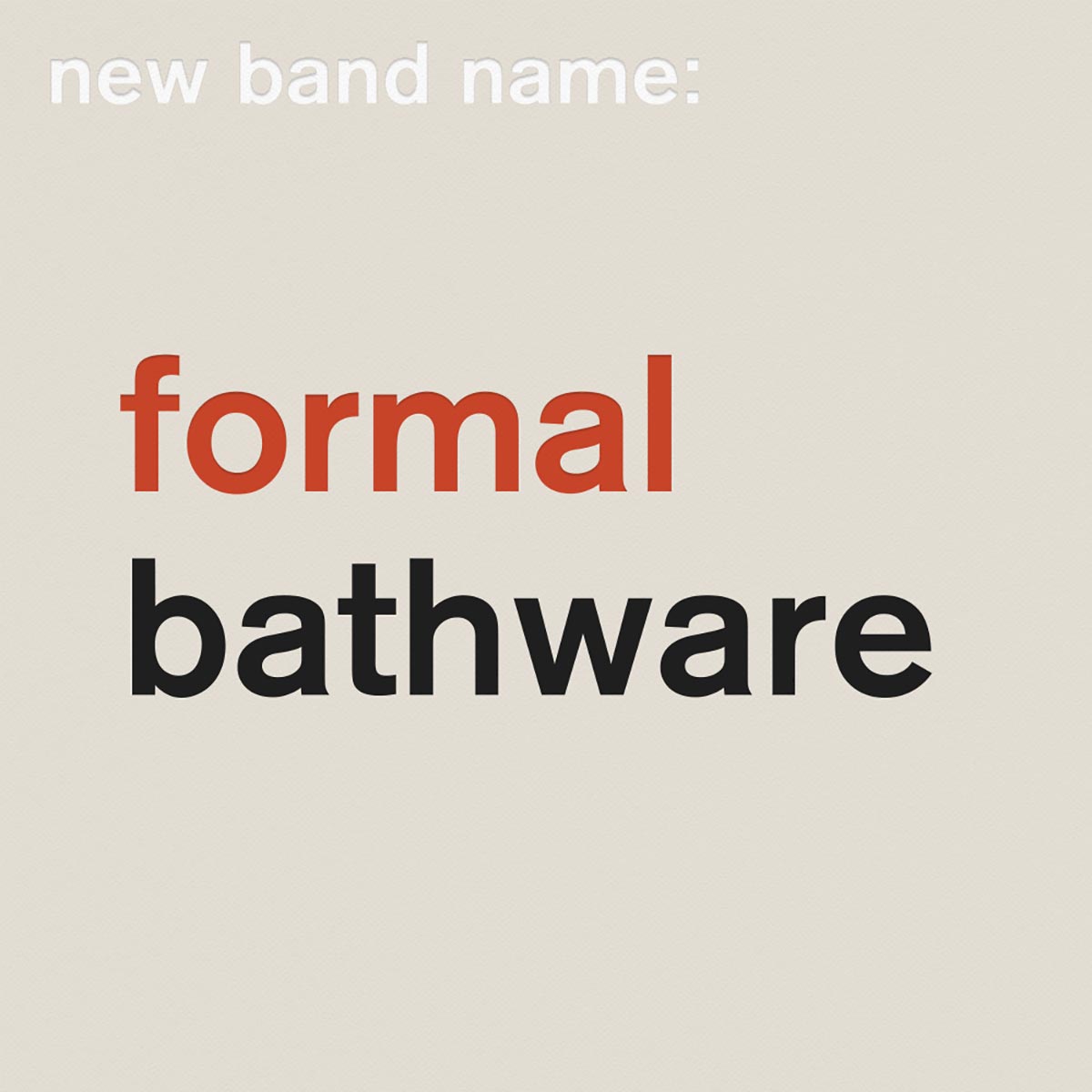 formalbathware