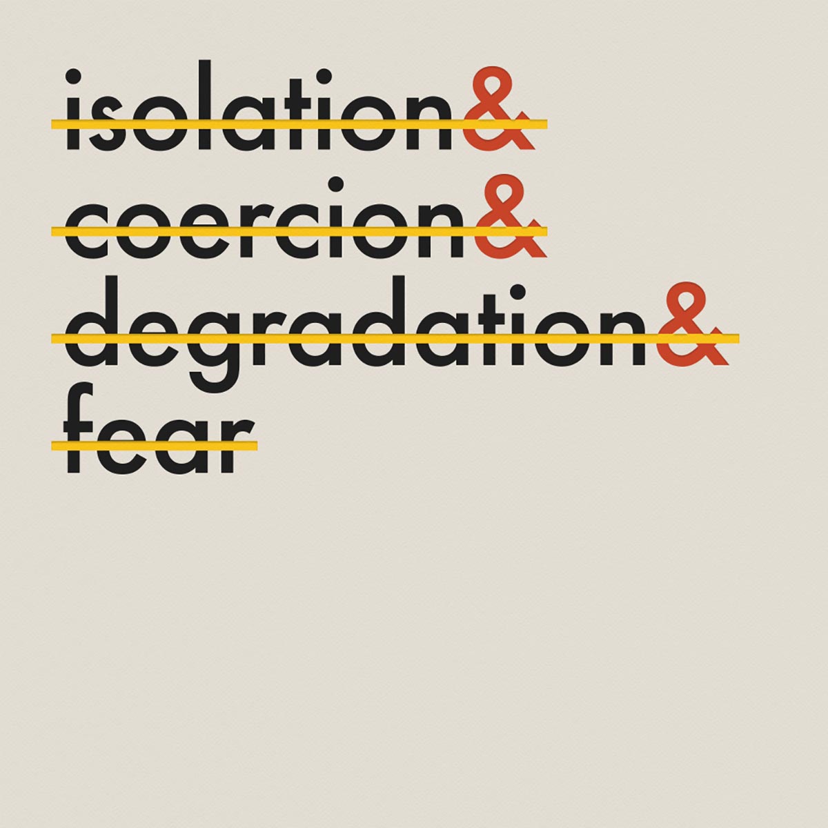 isolation