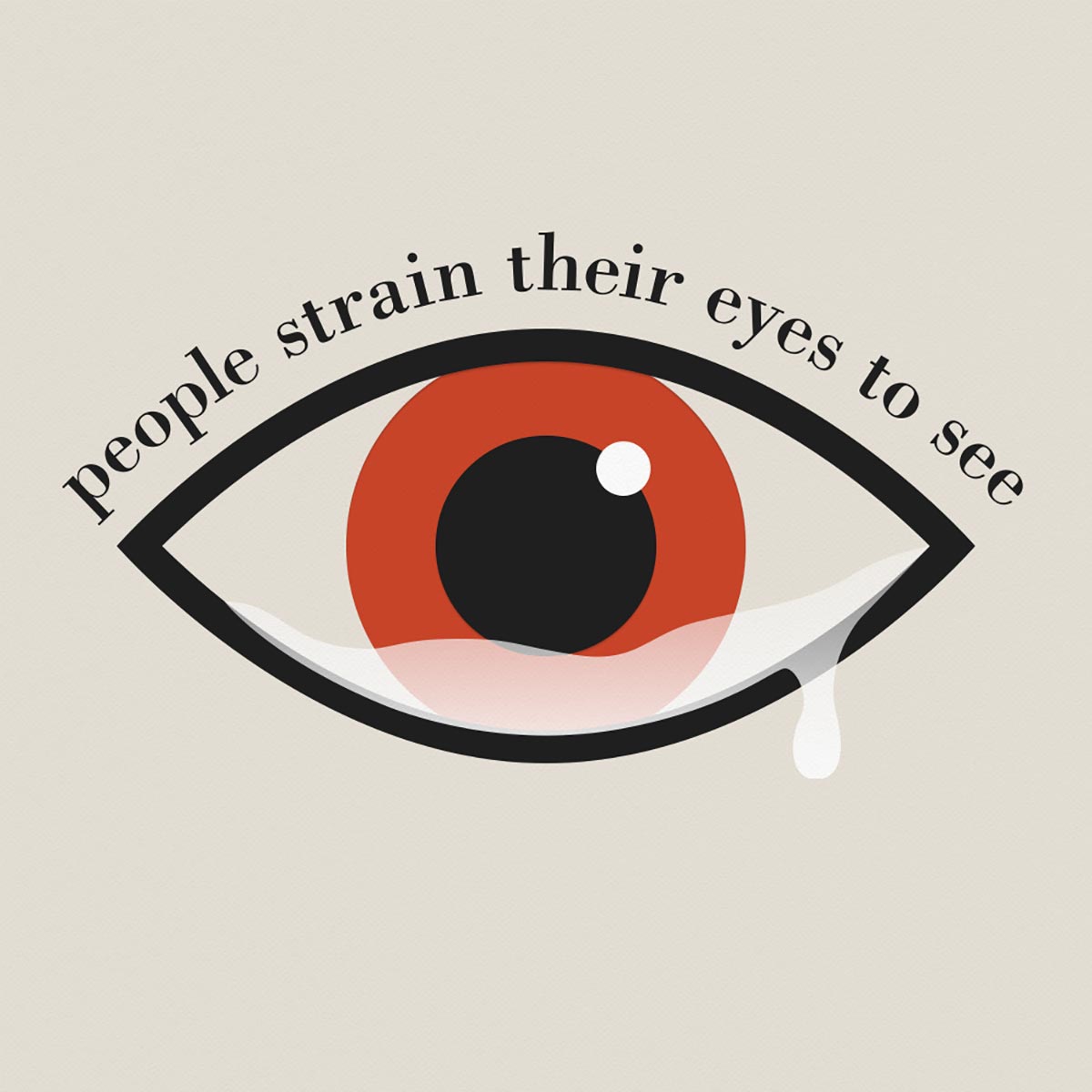 straintheireyes