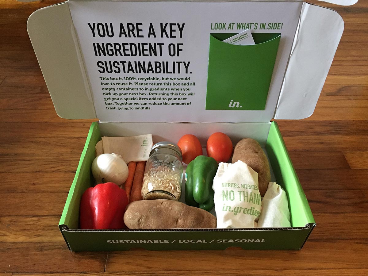 box open with contents