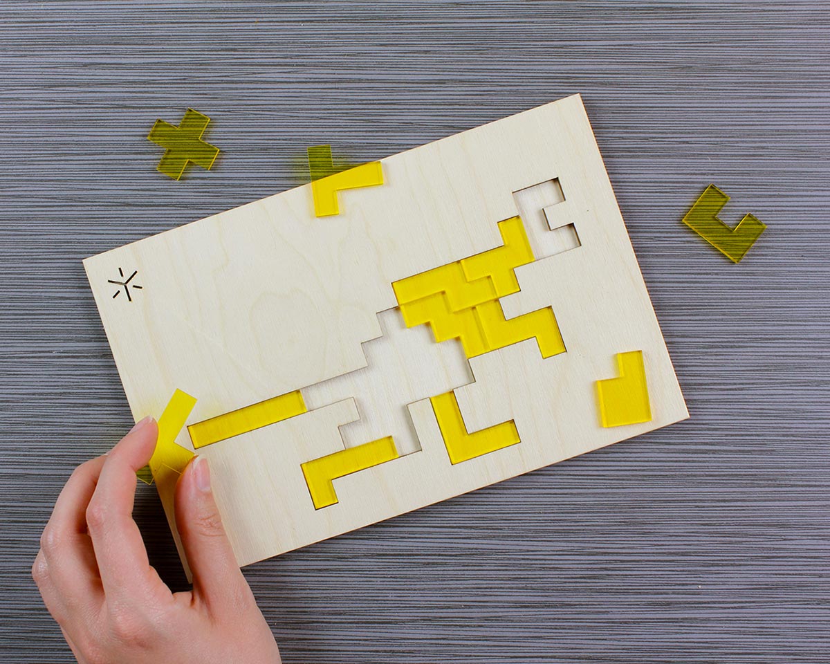 playing with animal pentomino