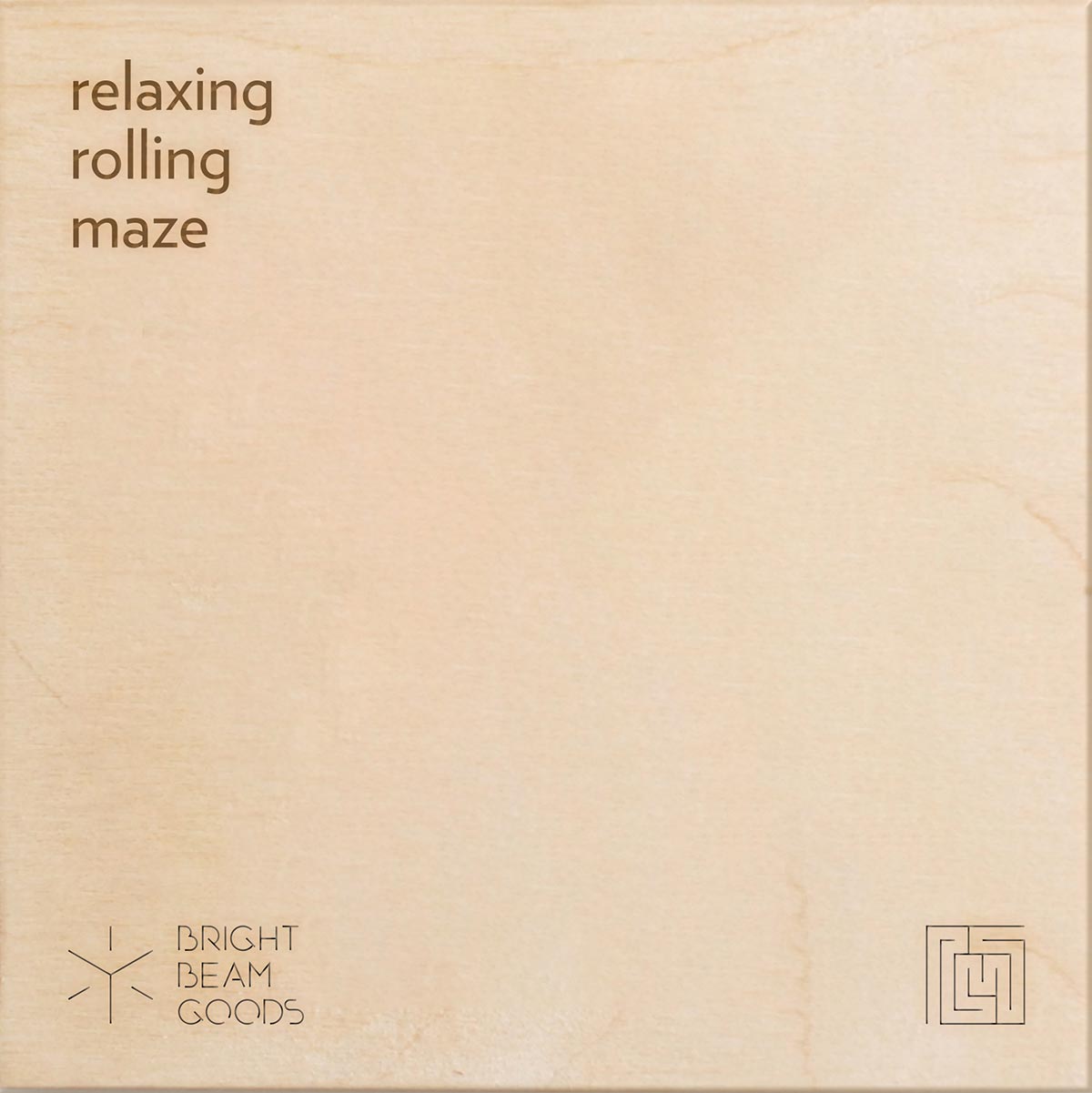 maze back