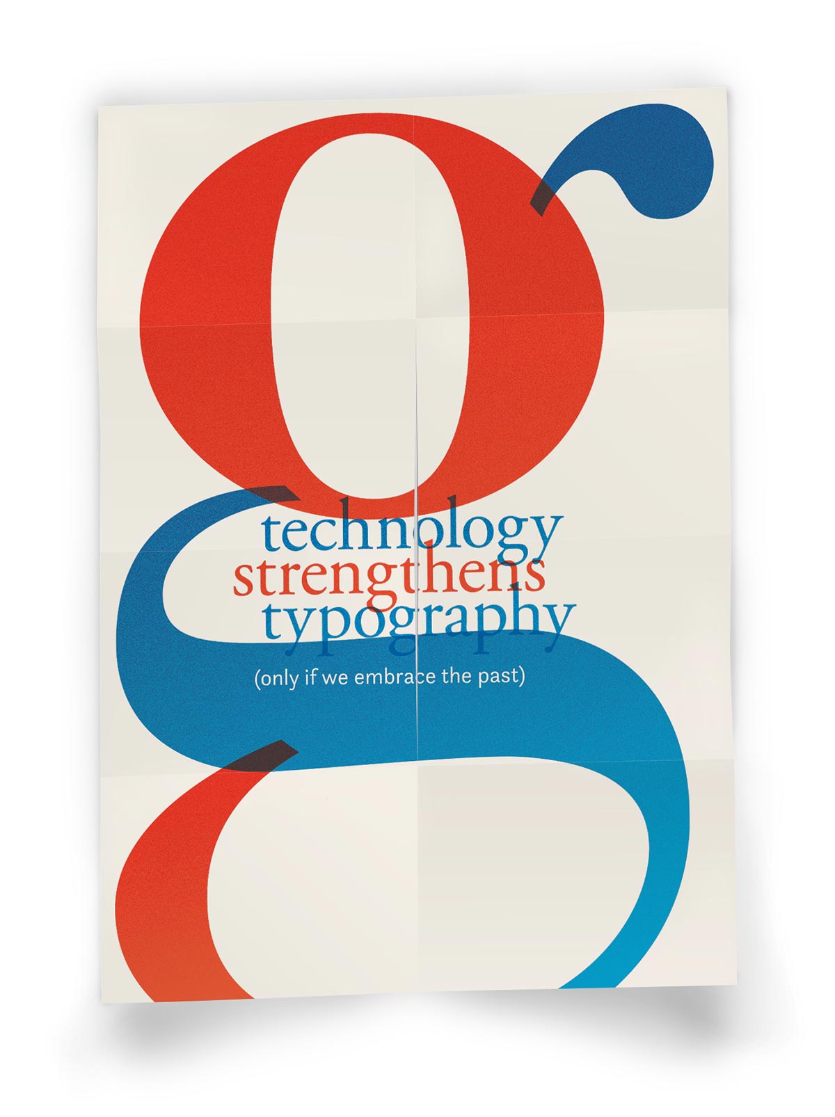 unfolded poster side