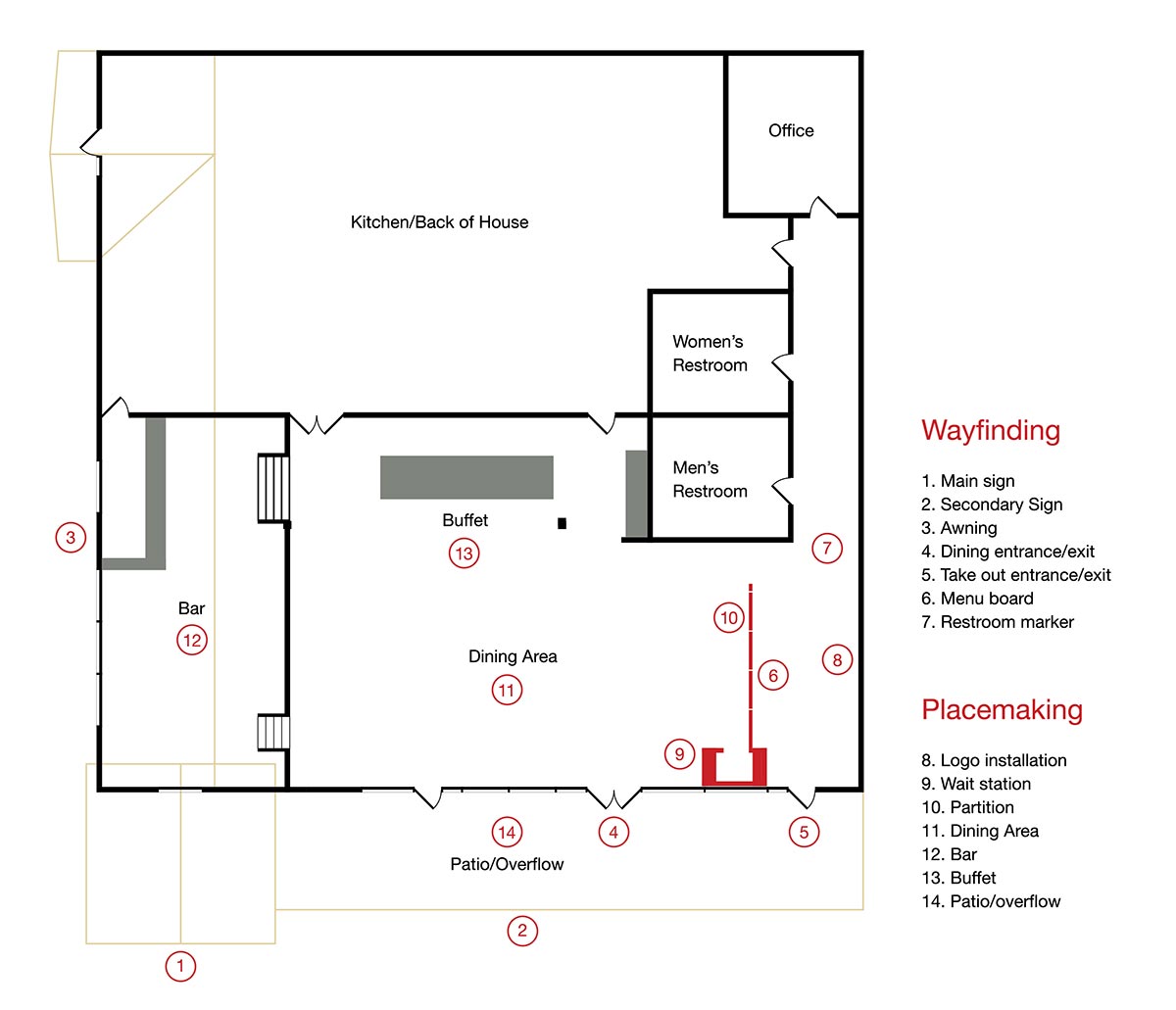 updated floor plan