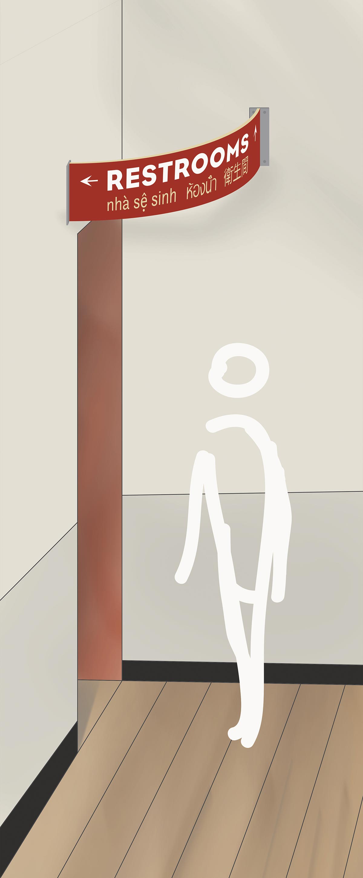 restroom sign
