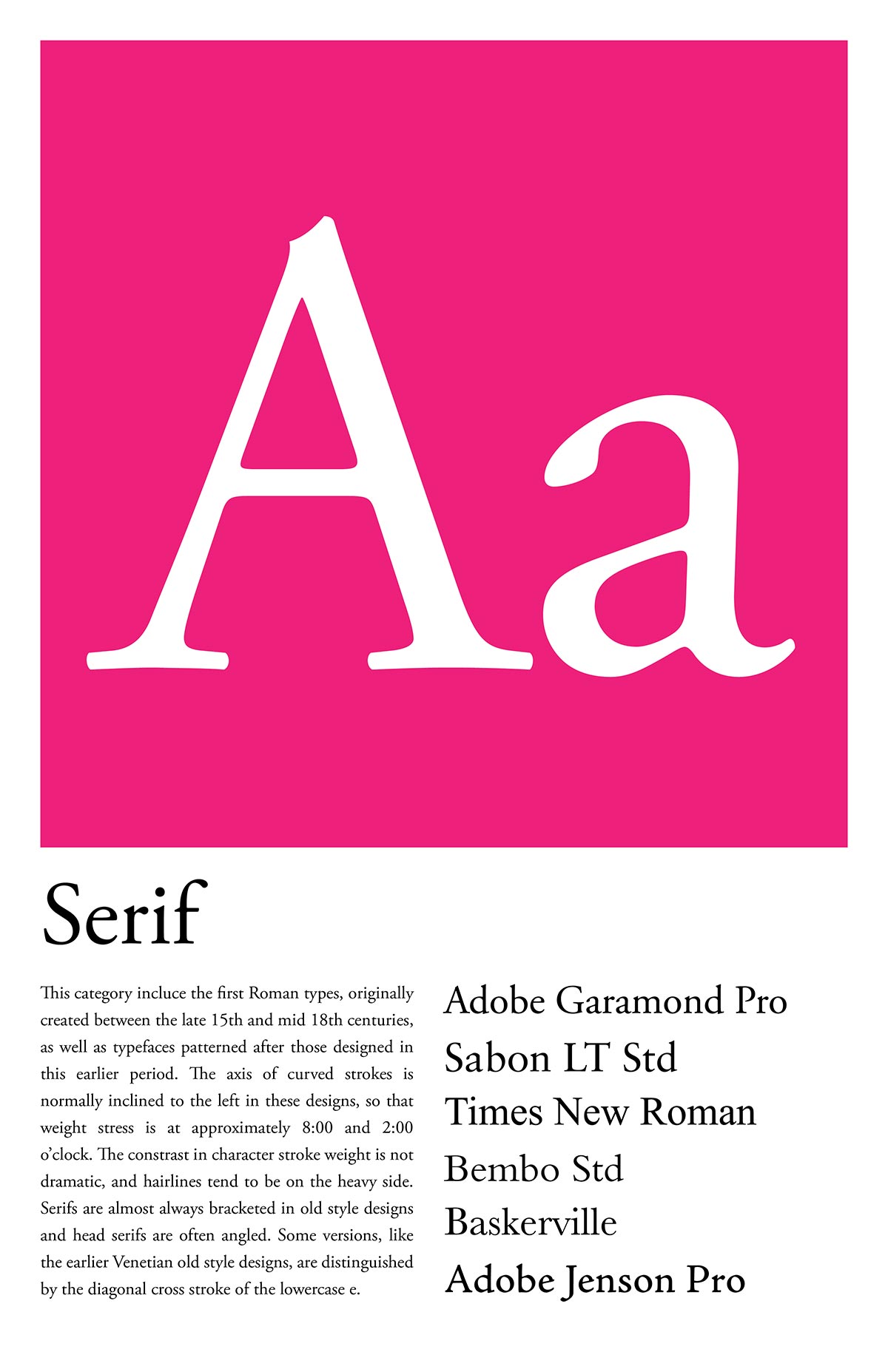 type style poster