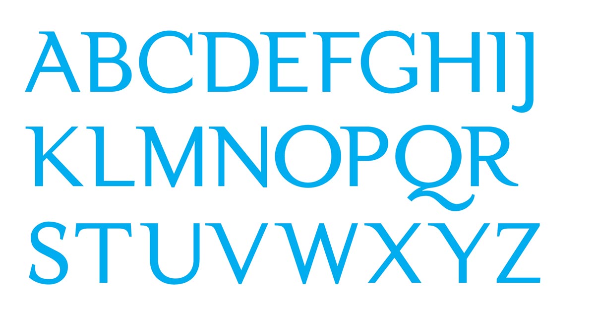 uppercase letters