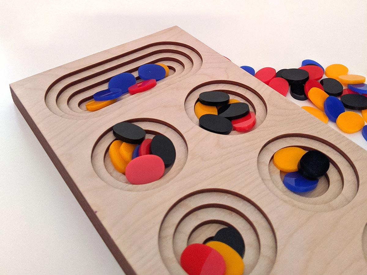 physcial game and pieces