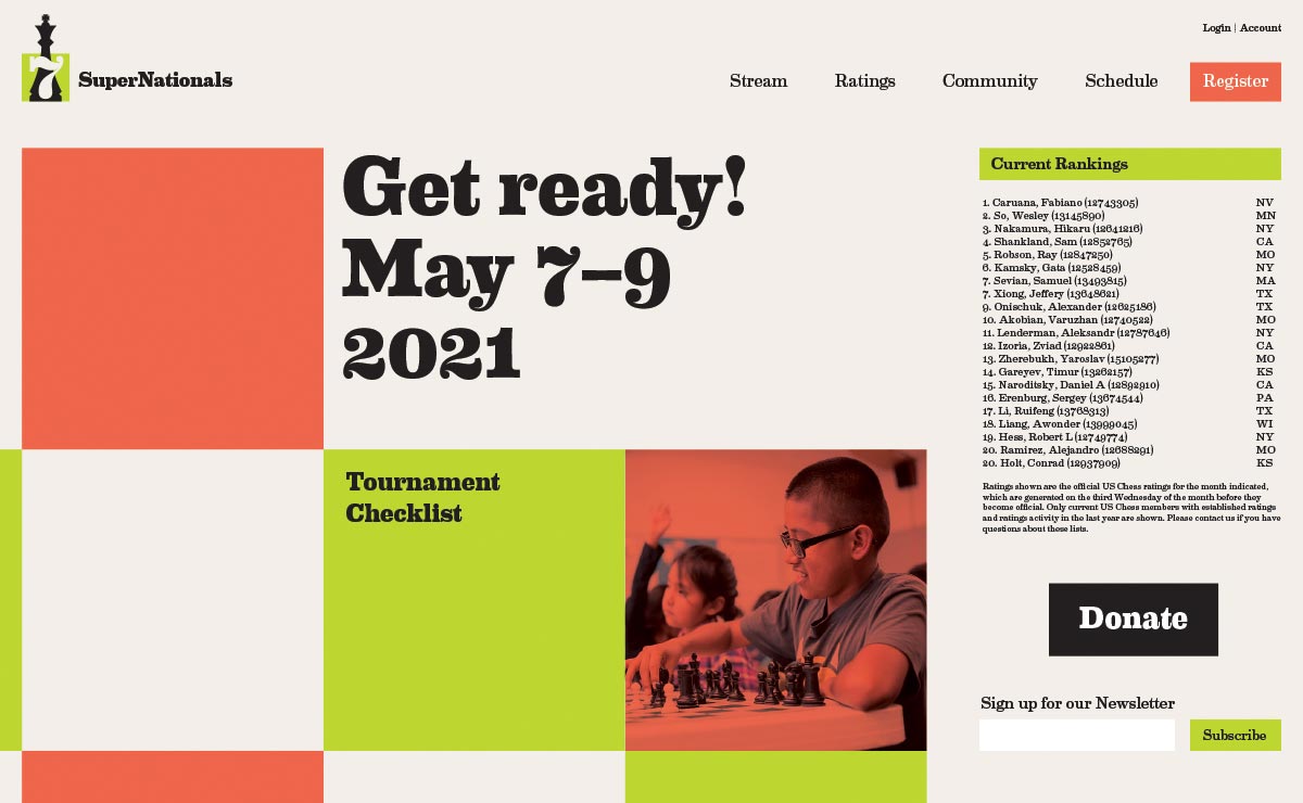 desktop homepage