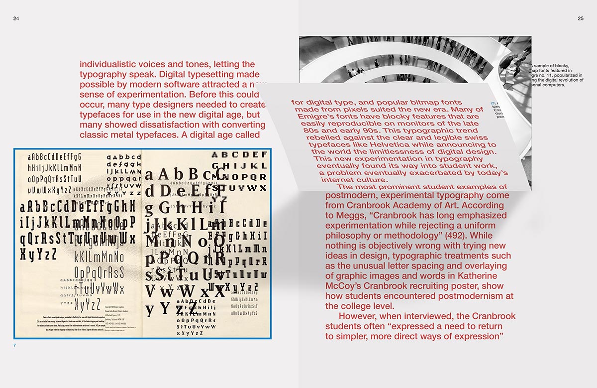 essay spread