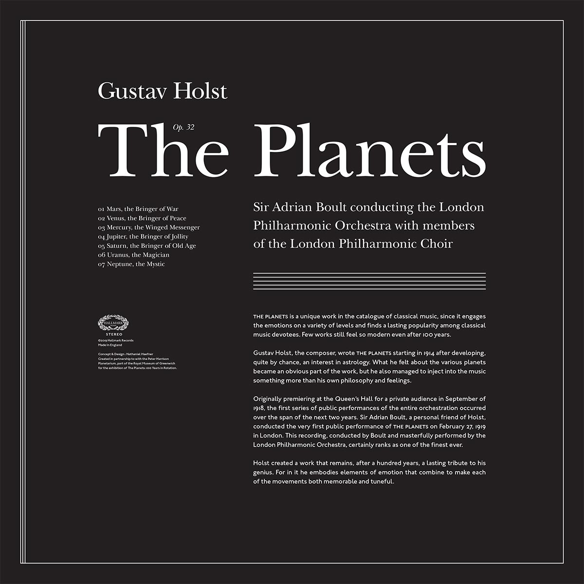 back album cover