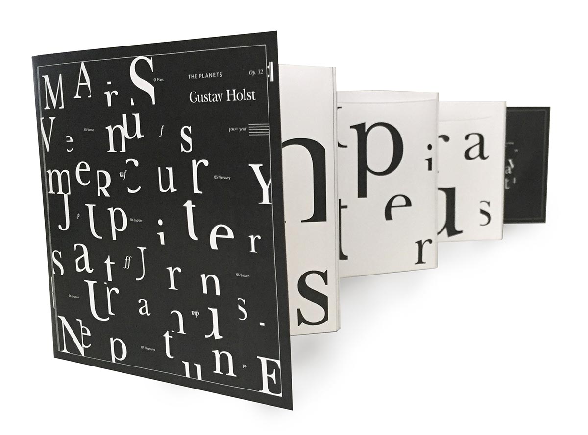 album sleeve folded