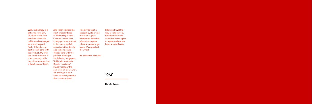 book spread