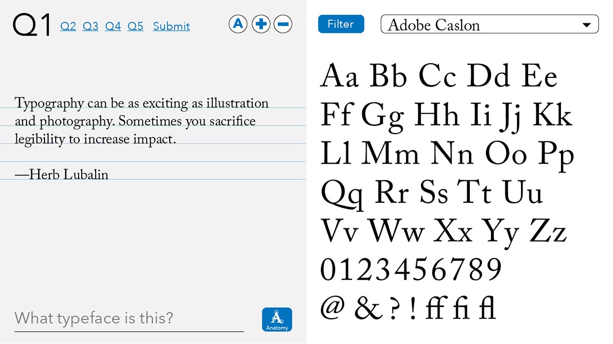 q1 typeface pick