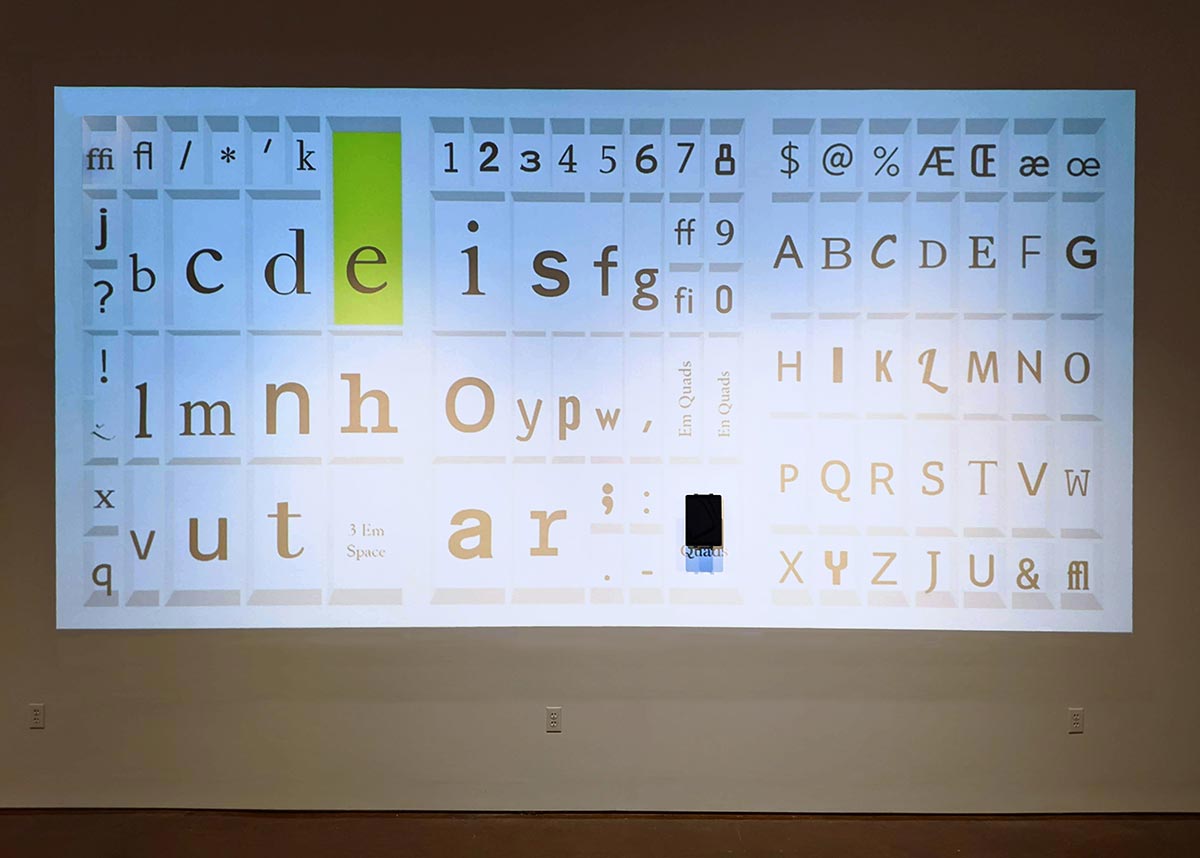 wall projection