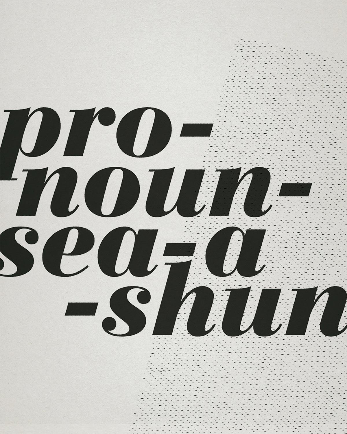 pronunciation