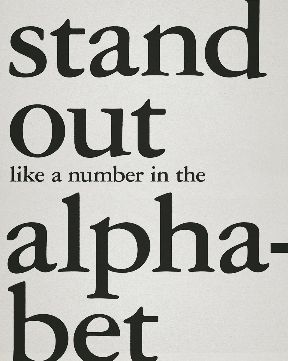 alphabetnumber