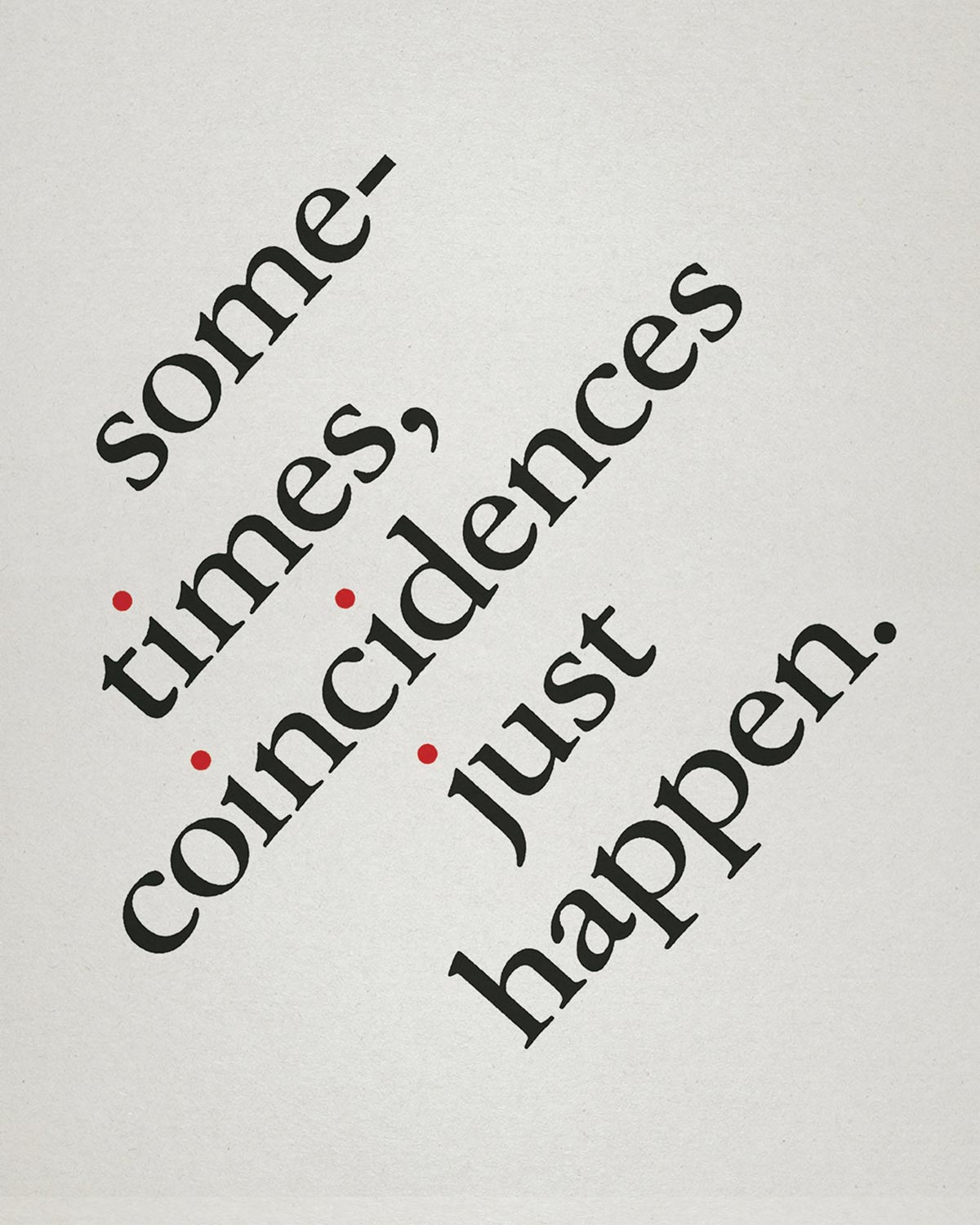 coincidences