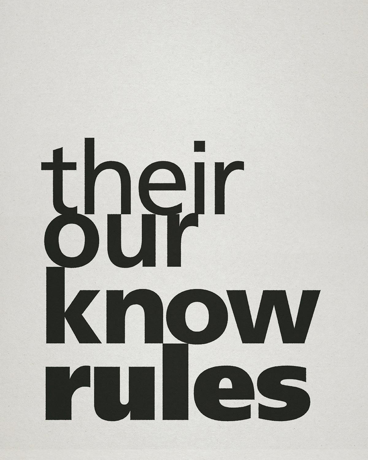 rules